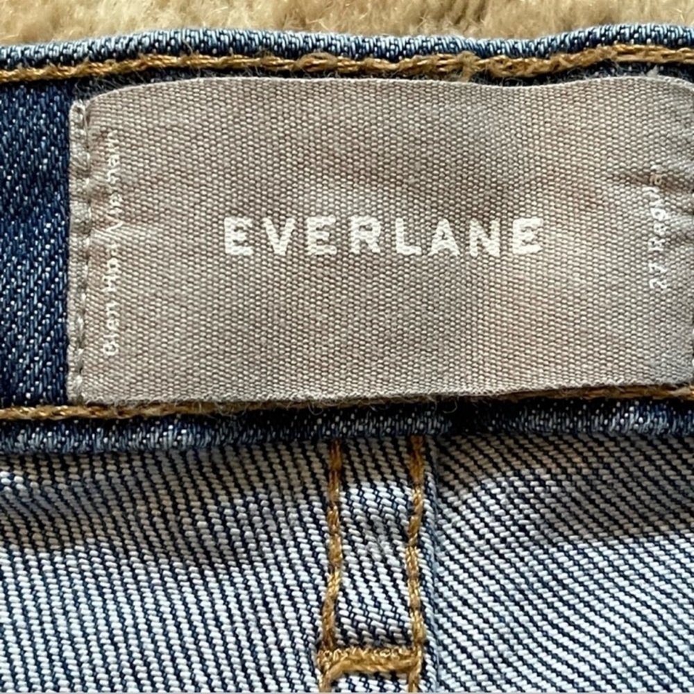 Everlane The High-Rise Skinny Jean Medium Blue Wash Size 27 Regular - Picture 7 of 9